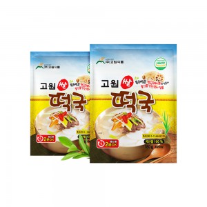 고원쌀떡국 16인분 떡국떡 선물세트 국산 아침식사대용
